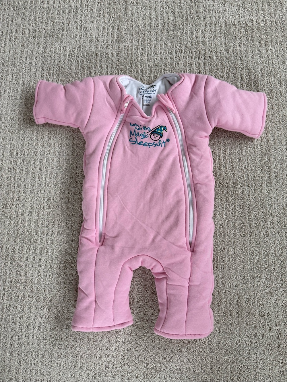 Halo Pink Magic Merlin Sleepsuit with Dual Front Zippers